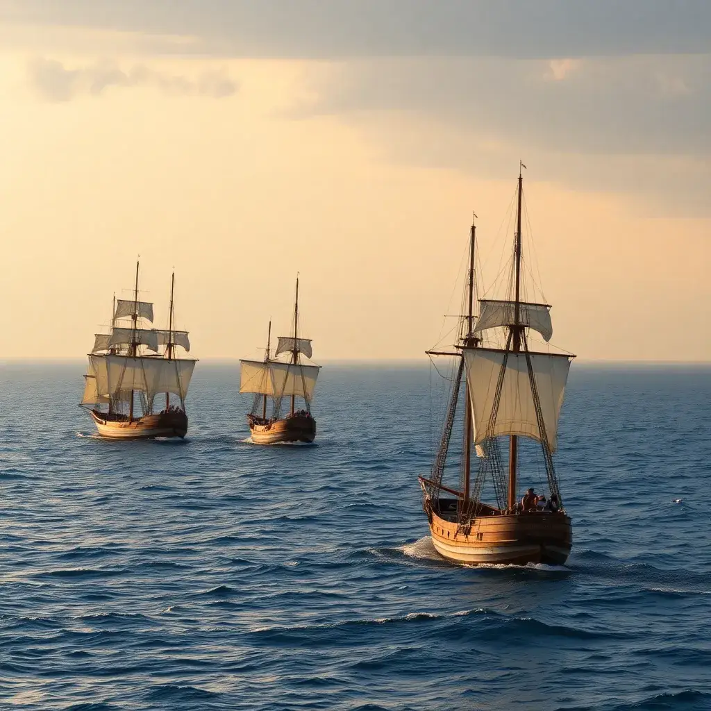 ship exploring